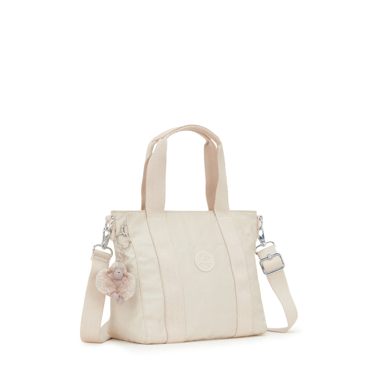 KIPLING Small tote (with removable shoulderstrap) Female Beige Pearl Asseni Mini