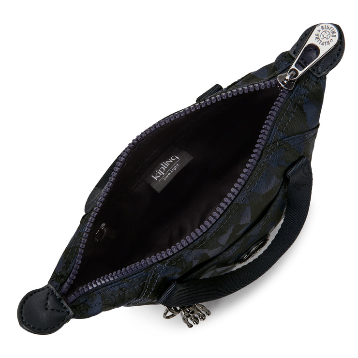 Kipling Small Crossbody (With Removable Shoulderstrap) Female Endless Navy Jacquard Art Compact
