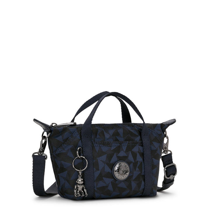 Kipling Small Crossbody (With Removable Shoulderstrap) Female Endless Navy Jacquard Art Compact