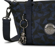 Kipling Small Crossbody (With Removable Shoulderstrap) Female Endless Navy Jacquard Art Compact