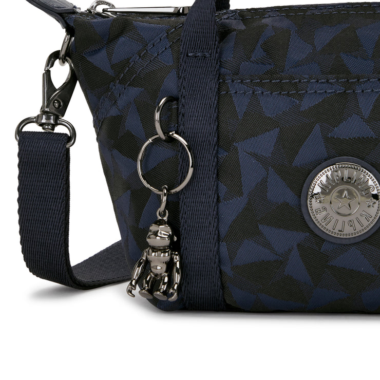 Kipling Small Crossbody (With Removable Shoulderstrap) Female Endless Navy Jacquard Art Compact