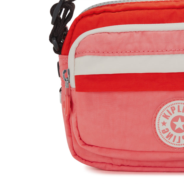 Kipling Small Crossbody Female Tango Pink Block Sisko