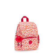 KIPLING Mini Backpack with Adjustable Straps Female Latin Cheetah City Zip Mini