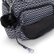 KIPLING Mini Backpack with Adjustable Straps Female Signature Print City Zip Mini