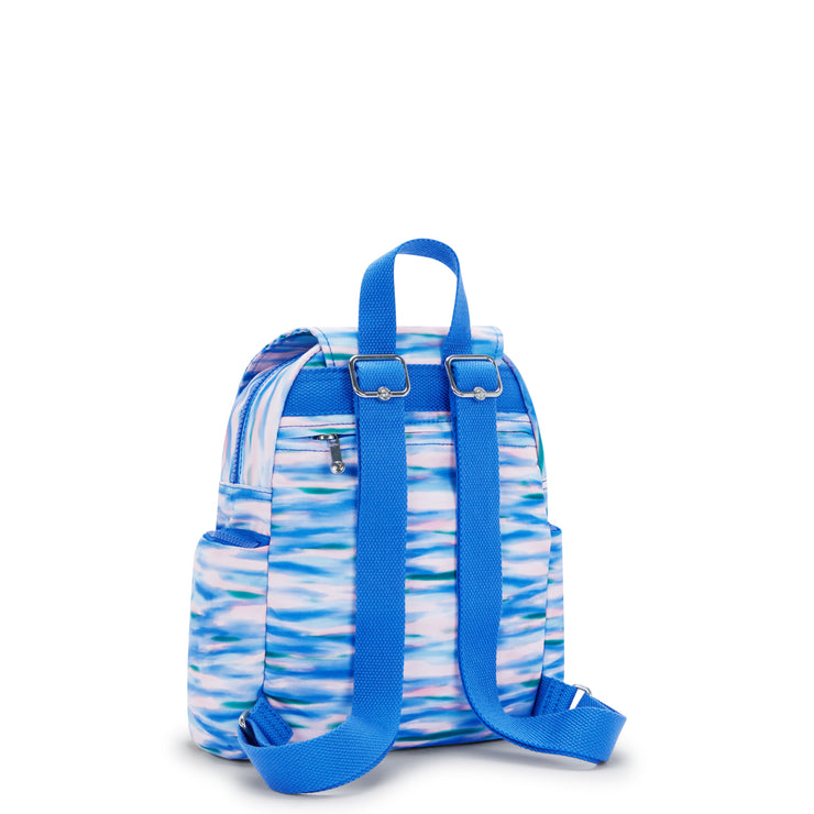 KIPLING Mini Backpack with Adjustable Straps Female Diluted Blue City Zip Mini  -  I3735-TX9