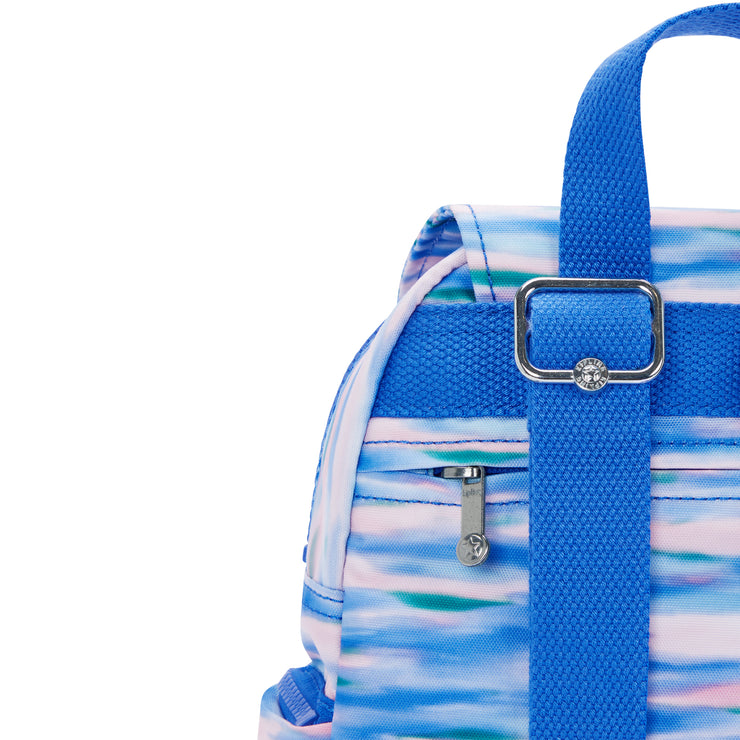 KIPLING Mini Backpack with Adjustable Straps Female Diluted Blue City Zip Mini  -  I3735-TX9