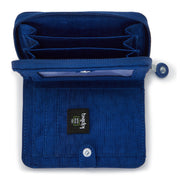 Kipling Medium Wallet Female Deep Sky Blue Money Love