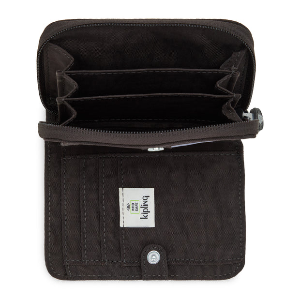 Kipling Medium Wallet Female Nostalgic Brown Money Love