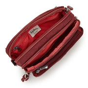 Kipling Small Crossbody Convertible To Waistbag (With Removable Straps) Female Flaring Rust Abanu Multi