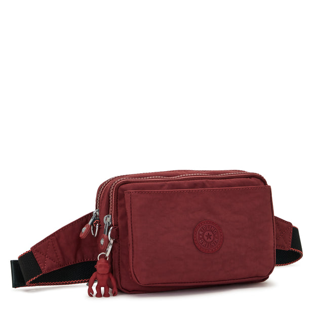 Kipling Small Crossbody Convertible To Waistbag (With Removable Straps) Female Flaring Rust Abanu Multi