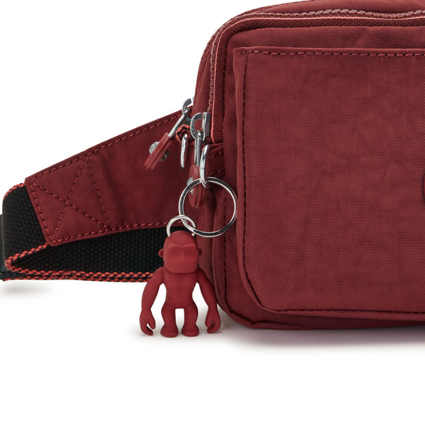 Kipling Small Crossbody Convertible To Waistbag (With Removable Straps) Female Flaring Rust Abanu Multi