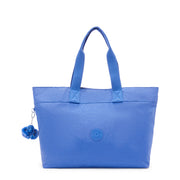 KIPLING Large Tote with Laptop Compartment Female Havana Blue Colissa