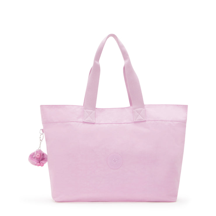 KIPLING Large Tote with Laptop Compartment Female Blooming Pink Colissa