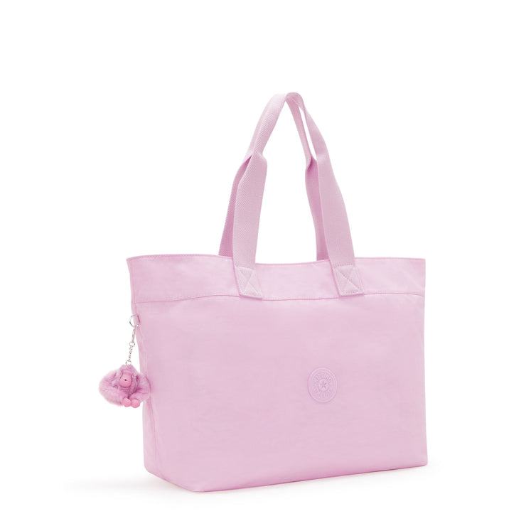 KIPLING Large Tote with Laptop Compartment Female Blooming Pink Colissa