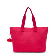 KIPLING Large Tote with Laptop Compartment Female Confetti Pink Colissa
