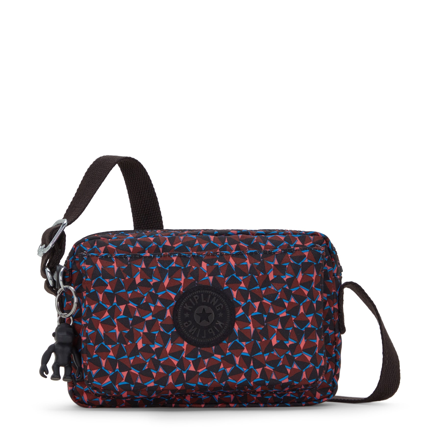 Kipling Small Crossbody Female Happy Squares Abanu - I3942-B3X