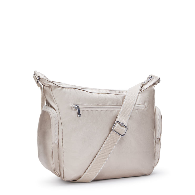 KIPLING Large Crossbody Bag with Adjustable Straps Female Metallic Glow Gabb  -  I3945-48I