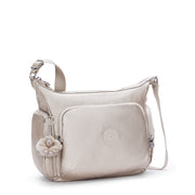 KIPLING Large Crossbody Bag with Adjustable Straps Female Metallic Glow Gabb