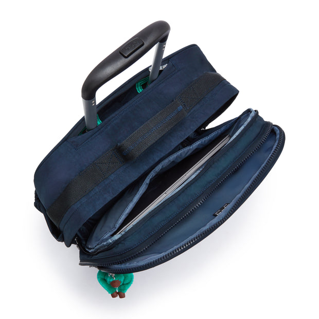 KIPLING Large wheeled bag Unisex Blue Green Bl New Storia