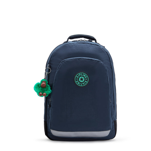 KIPLING Large backpack (with laptop protection) Unisex Blue Green Bl Class Room