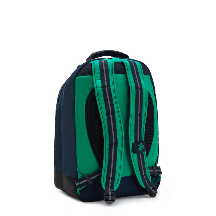 KIPLING Large backpack (with laptop protection) Unisex Blue Green Bl Class Room