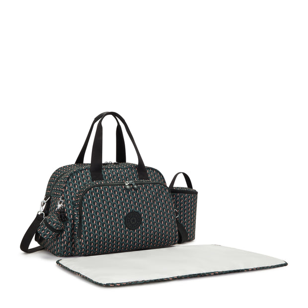 Kipling Large Babybag (With Changing Mat) Female 3D K Pink Camama