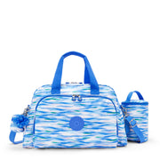 KIPLING Large babybag (with changing mat) Female Diluted Blue Camama