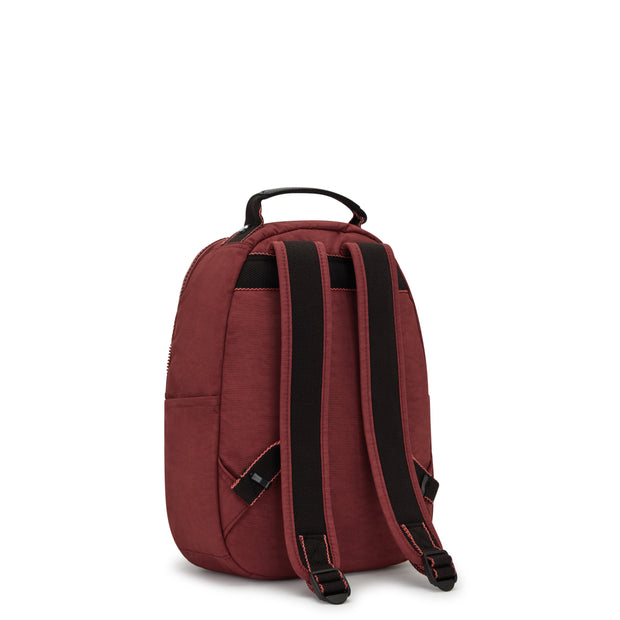 Kipling Small Backpack (With Laptop Protection) Female Flaring Rust Seoul S