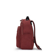 Kipling Small Backpack (With Laptop Protection) Female Flaring Rust Seoul S