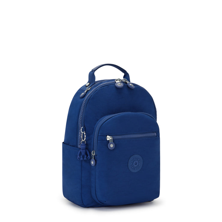 Kipling Small Backpack (With Laptop Protection) Female Deep Sky Blue Seoul S