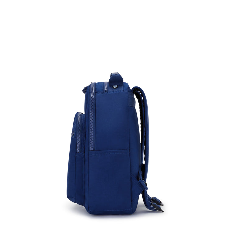 Kipling Small Backpack (With Laptop Protection) Female Deep Sky Blue Seoul S