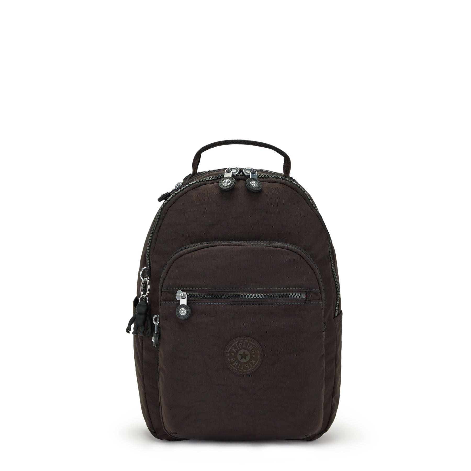 Kipling Small Backpack (With Laptop Protection) Female Nostalgic Brown