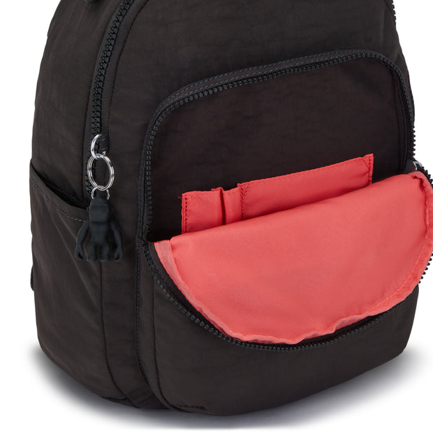 Kipling Small Backpack (With Laptop Protection) Female Nostalgic Brown Seoul S