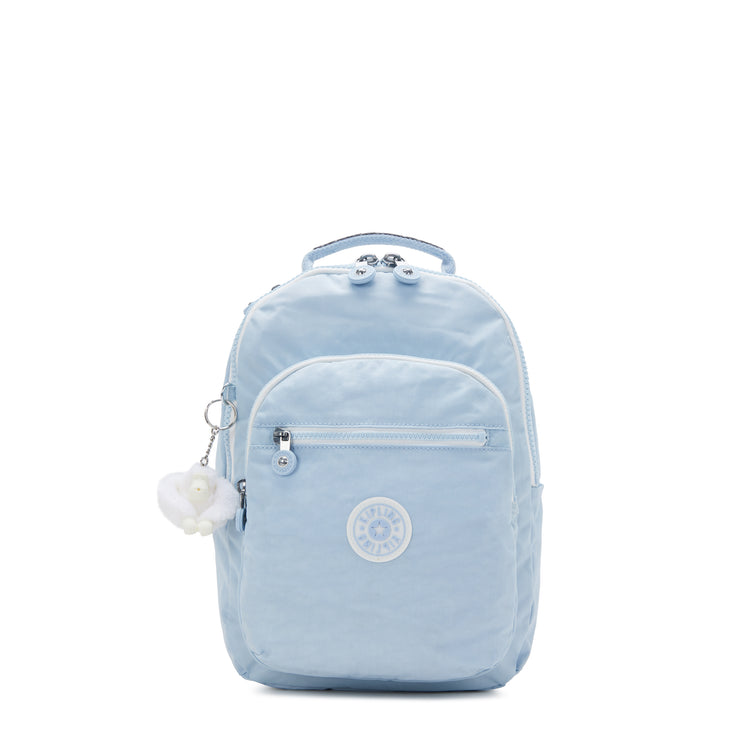 KIPLING Small Backpack (With Laptop Protection) Female Frost Blue Bl Seoul S