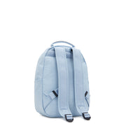 KIPLING Small Backpack (With Laptop Protection) Female Frost Blue Bl Seoul S  -  I4082-LZ8