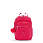 KIPLING Small Backpack (With Laptop Protection) Female Confetti Pink Seoul S