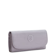 KIPLING Large Wallet Female Tender Grey Money Land