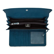 Kipling Large Wallet Female Cosmic Emerald Money Land  -  I4191-5HC