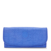 KIPLING Large Wallet Female Havana Blue Money Land