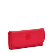 Kipling Large Wallet Female Party Pink Money Land