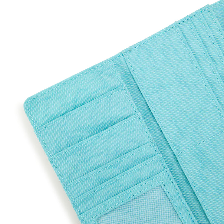 KIPLING Large Wallet Female Deepest Aqua Money Land  -  I4191-T6E
