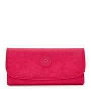 KIPLING Large Wallet Female Confetti Pink Money Land