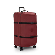 Kipling Large Wheeled Luggage Female Flaring Rust Spontaneous L