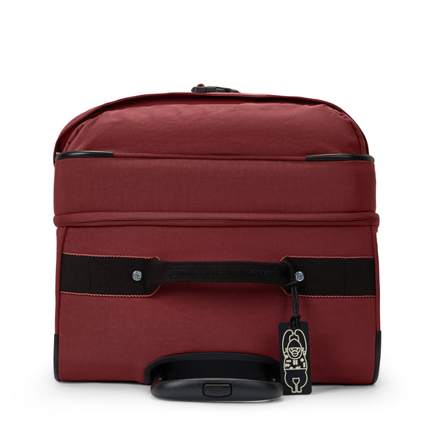 Kipling Large Wheeled Luggage Female Flaring Rust Spontaneous L