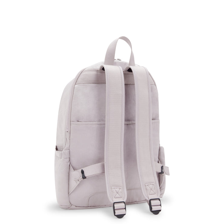 KIPLING Large backpack Female Gleam Silver Delia M