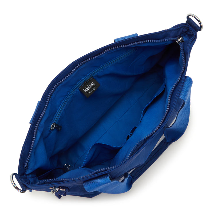 Kipling Small Tote (With Removable Shoulderstrap) Female Deep Sky Blue Asseni S