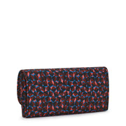 Kipling Large Wallet Female Happy Squares Money Land