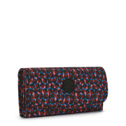 Kipling Large Wallet Female Happy Squares Money Land