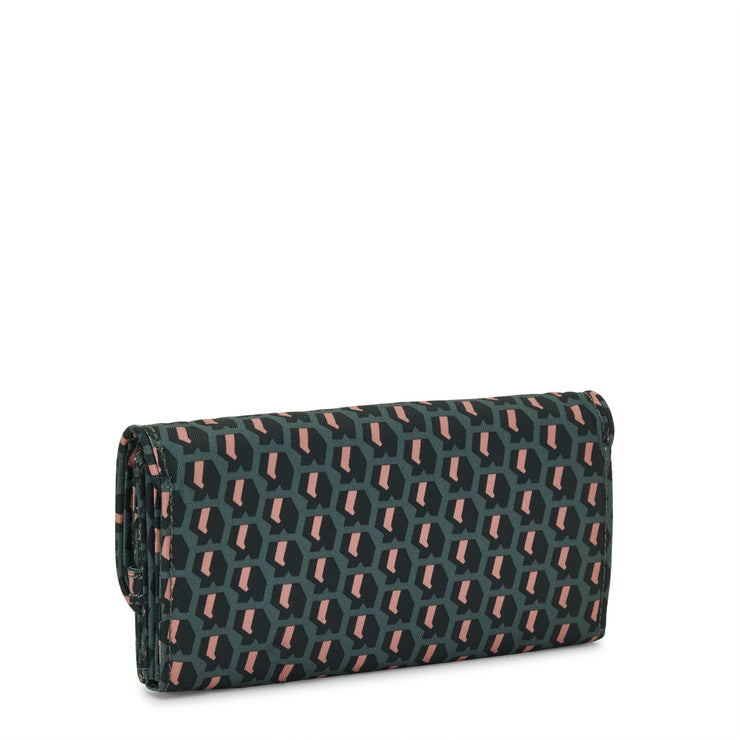 Kipling Large Wallet Female 3D K Pink Money Land