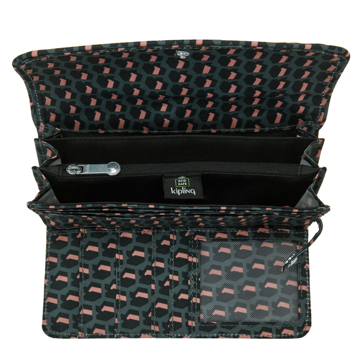 Kipling Large Wallet Female 3D K Pink Money Land
